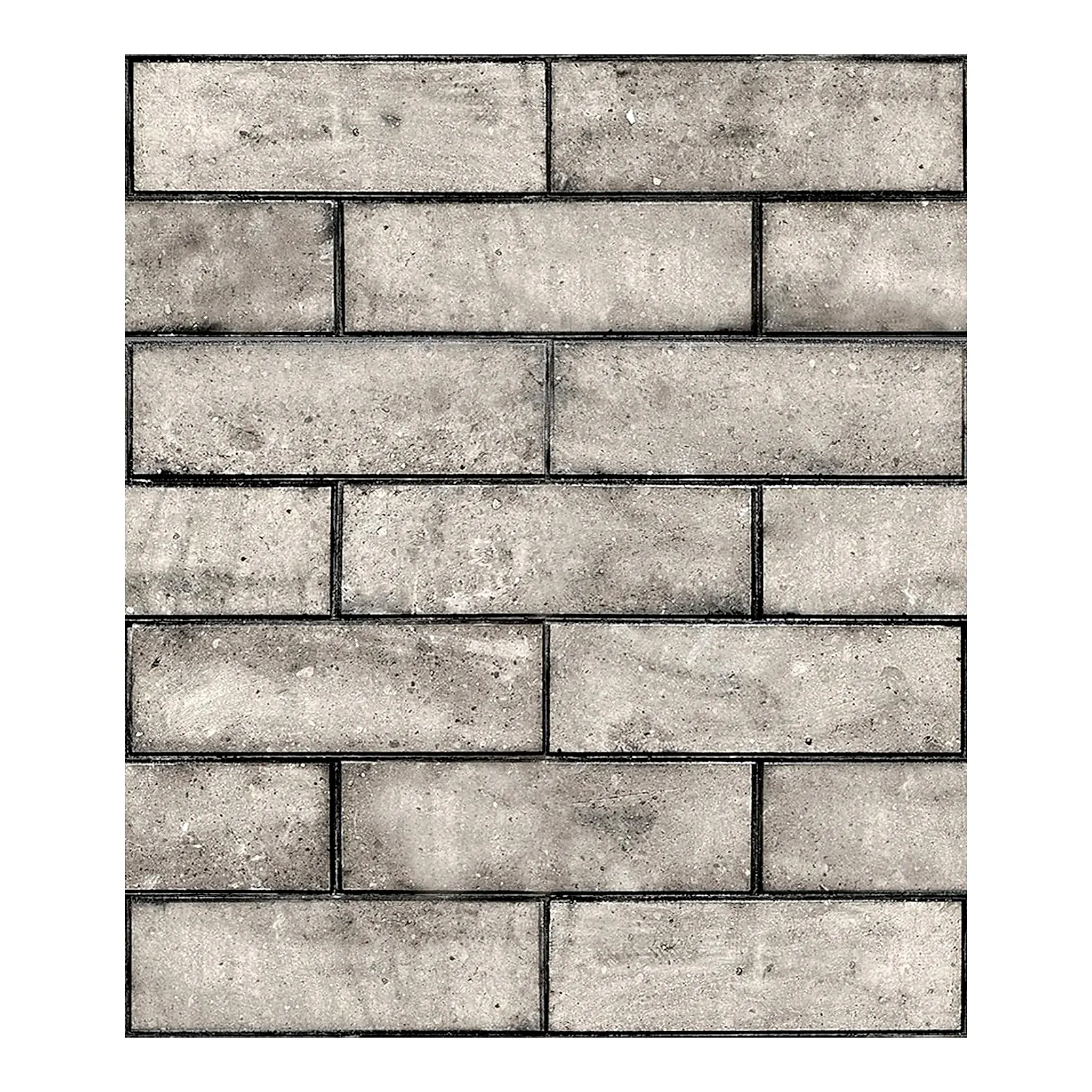 Antik Lav Taşı Tuğla Gri 10x30