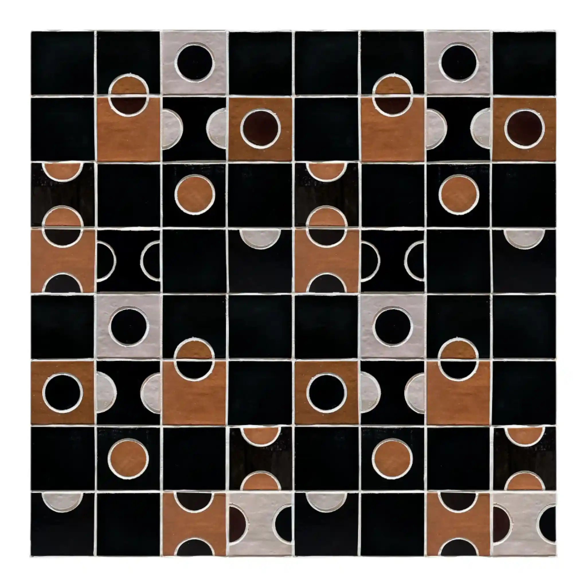 Circle Seramik Karo Siyah