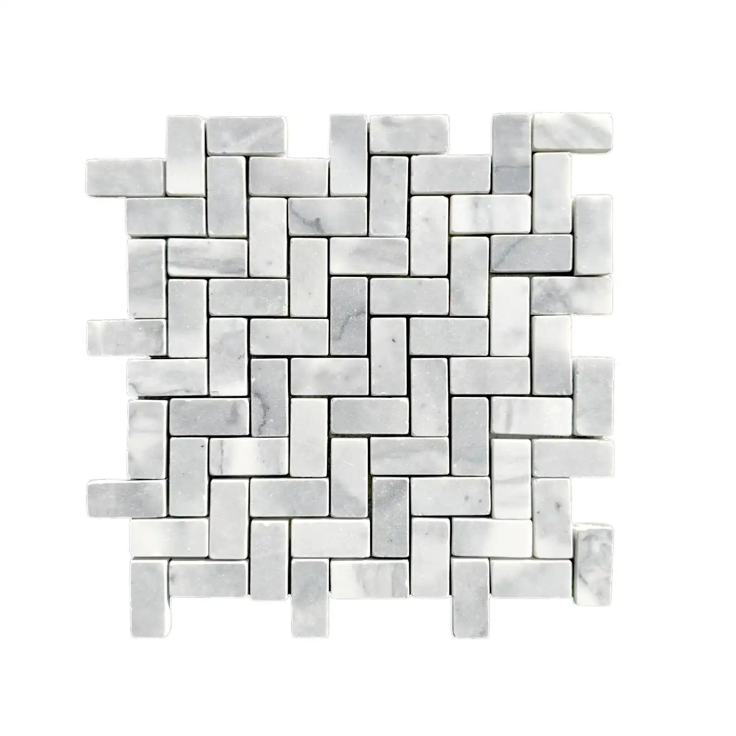 Daphne Mermer Mozaik Beyaz