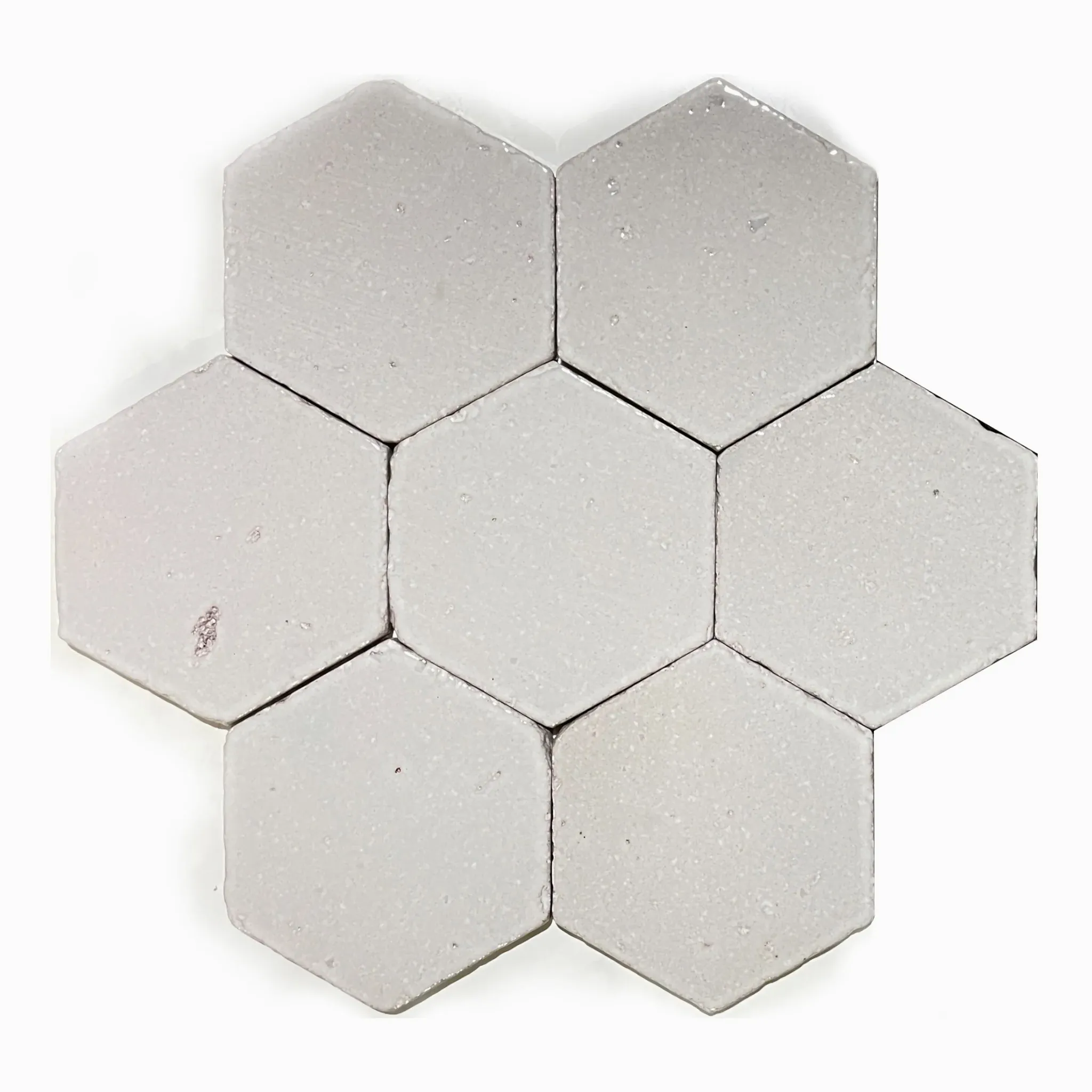 Sırlı Lav Taşı G Beyaz