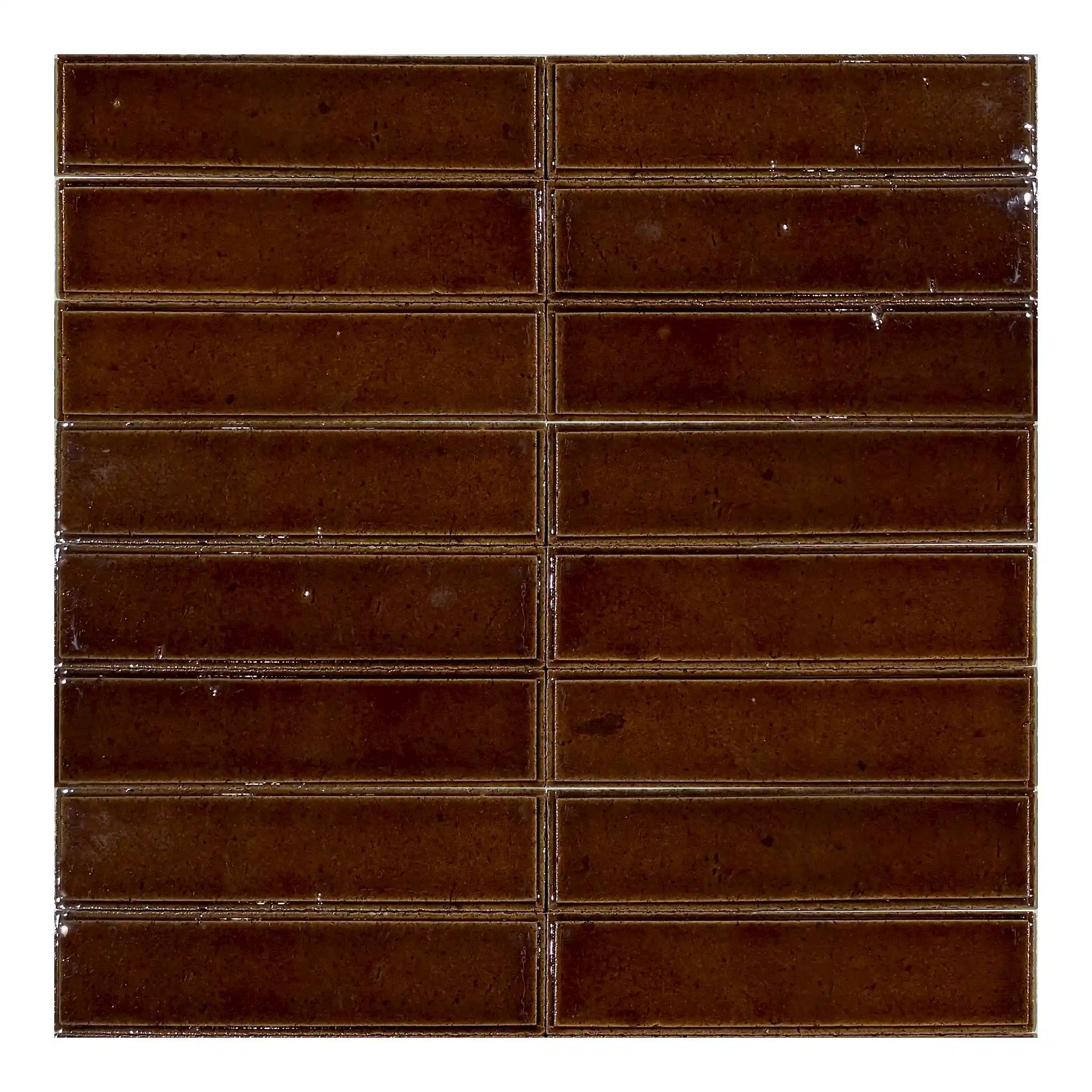 Sırlı Lav Taşı Sj 5x20 Kahverengi