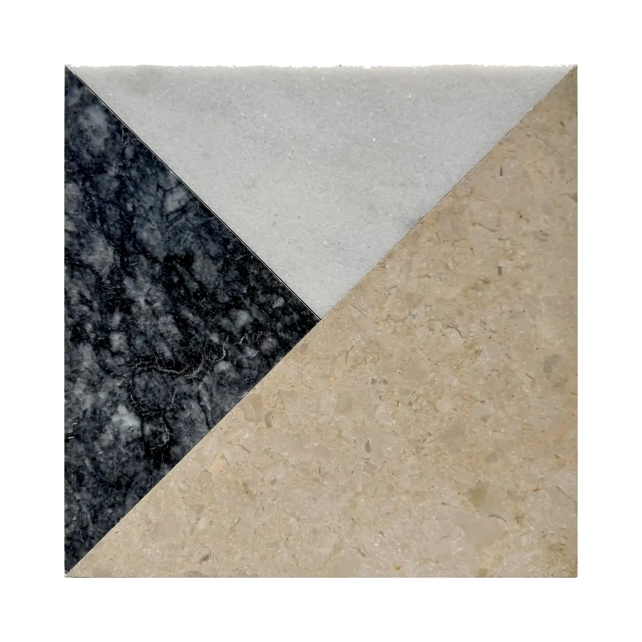 Myra Mermer Karo Bej Mix